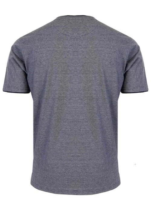 Navy Crew Neck T Shirt 2 Navy Crew Neck T Shirt - Image 2