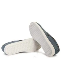 Blue Mens Slip On Shoe -Outlet The Wardrobe Edit Store 12763pvs 23861dca16fd924