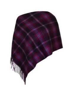 Lambswool Check Stole