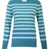 Stripe Cashmere Crew Neck Jumper