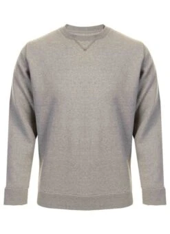 Grey Crew Neck Sweatshirt