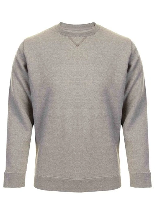 Grey Crew Neck Sweatshirt 1 Grey Crew Neck Sweatshirt