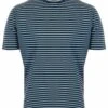 Green Stripe Crew Neck T Shirt