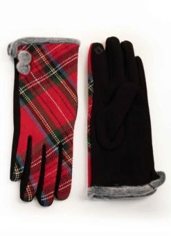 Tartan Pom Pom Gloves 7 Tartan Pom Pom Gloves -Outlet The Wardrobe Edit Store 18320pvs 7ee38a0525112a8