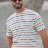 Ivory Stripe T Shirt