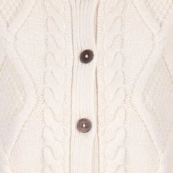 Mid Cream LDS CARDI LUMBER -Outlet The Wardrobe Edit Store 23149pvs 807f149a0165ec1