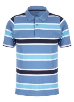 Blue Stripe Polo