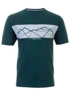 Green Crew Neck T Shirt