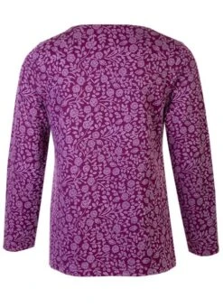 Plum Jacquard Stripe Top -Outlet The Wardrobe Edit Store 26570pvs 6df3a113ad8777a