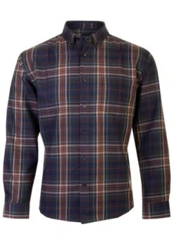 Brown Check Shirt