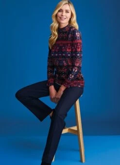 Navy Classic Trouser