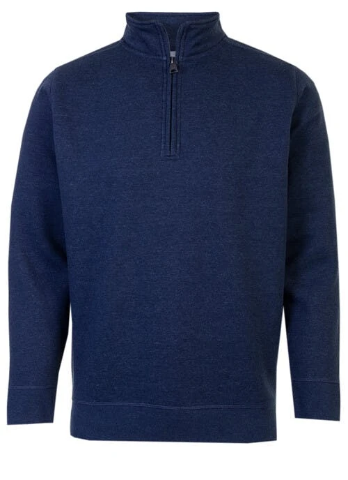Navy Zip Neck Sweatshirt 1 Navy Zip Neck Sweatshirt