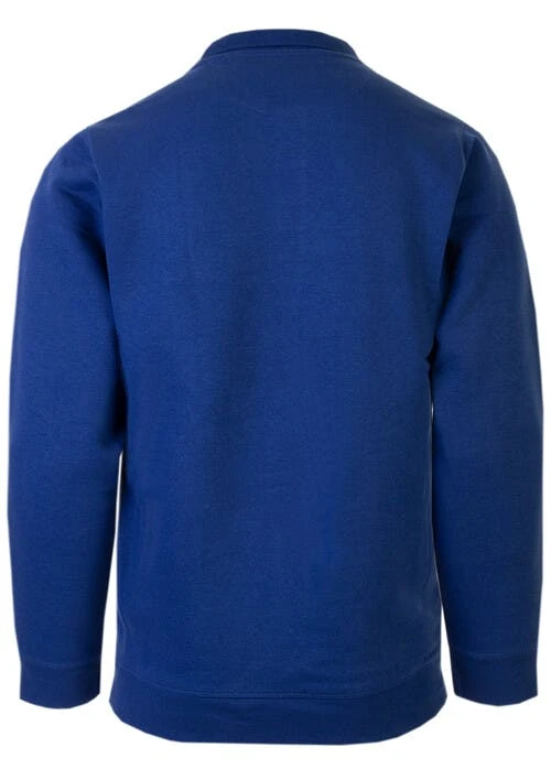 Blue Polo Sweatshirt 2 Blue Polo Sweatshirt - Image 2