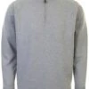 Grey Zip Neck Sweatshirt