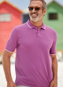 Dark Pink Polo Shirt
