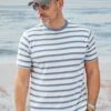 Blue Stripe T Shirt