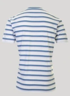 Blue Stripe T Shirt -Outlet The Wardrobe Edit Store 31082pvs 9215a093c93c31c