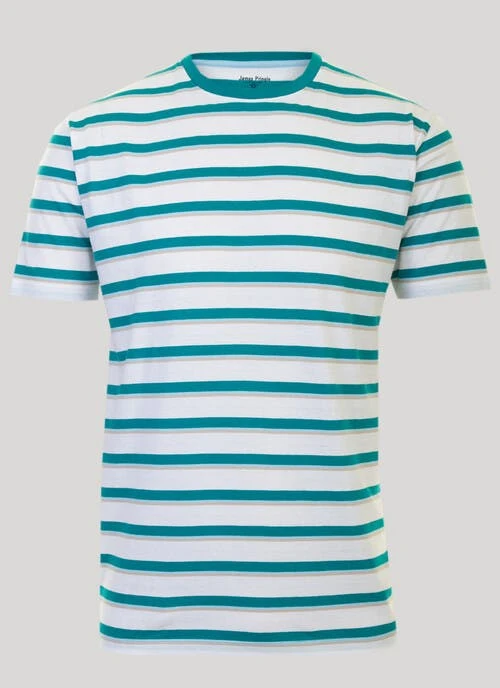 Green Stripe T Shirt 1 Green Stripe T Shirt