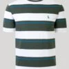 Khaki Stripe T Shirt