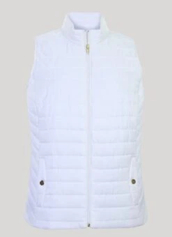 Cream Padded Gilet