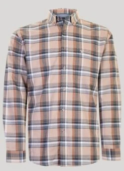 Beige Check Shirt