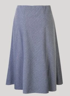 Textured Lined Skirt 27" -Outlet The Wardrobe Edit Store 34177pvs f306758b6f8562e