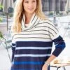 Ivory Striped Jumper