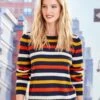 Textured Stripe Jumper