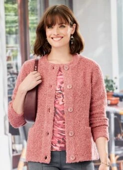Pink Cardigan