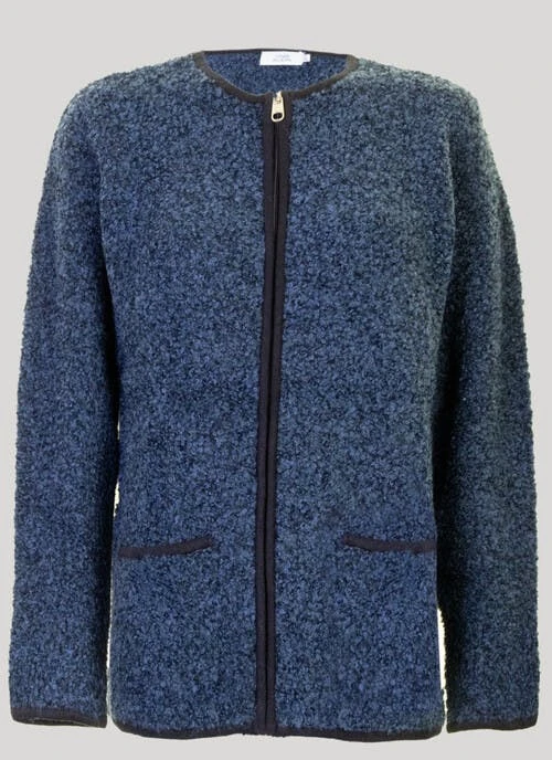 Cardigan Boucle Knit 1 Cardigan Boucle Knit