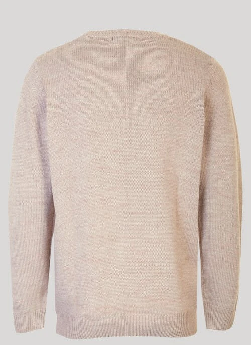 Crew Neck Diamond Knit Jumper 2 Crew Neck Diamond Knit Jumper - Image 2