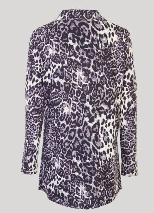 Neutral Animal Print Top 2 Neutral Animal Print Top - Image 2