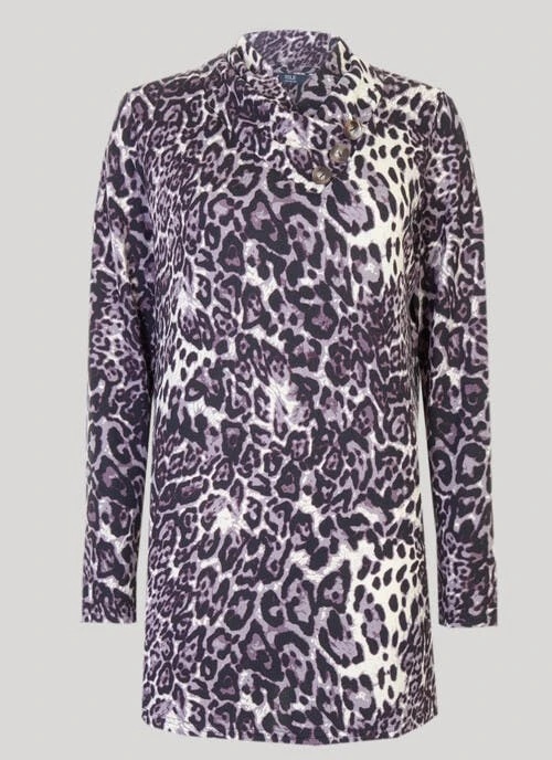 Neutral Animal Print Top 1 Neutral Animal Print Top