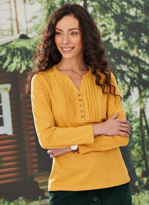 Jersey Pintuck Bib Top 1 Jersey Pintuck Bib Top