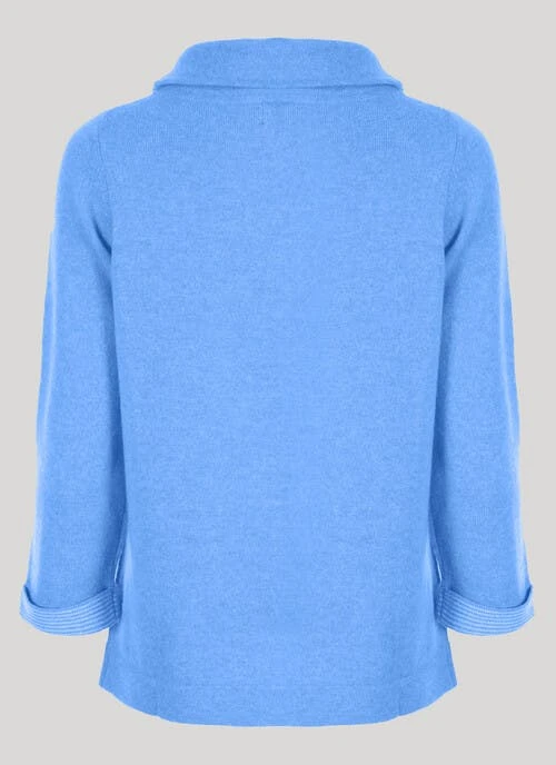 Cashmere Bardot Neck Jumper 2 Cashmere Bardot Neck Jumper - Image 2