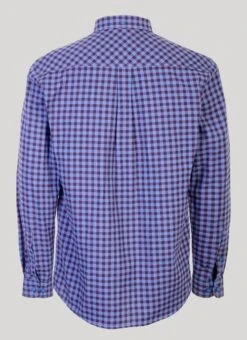 Long Sleeve Twill Check Shirt -Outlet The Wardrobe Edit Store 36245pvs 8e5187e6be9600c