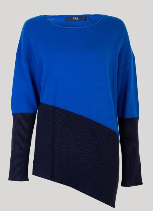 Blue Asymmetric Jumper 1 Blue Asymmetric Jumper