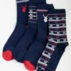 4 Pack Gift Boxed Stag Socks