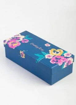 Floral 4 Pack Gift Box Socks 10 Floral 4 Pack Gift Box Socks -Outlet The Wardrobe Edit Store 36663pvs b60120ce6a37731