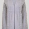 Grey Edge To Edge Cardigan