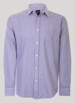 Long Sleeve Twill Check