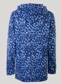 Blue Printed Hoodie 5 Blue Printed Hoodie -Outlet The Wardrobe Edit Store 38472pvs 7fde9318bb3ebfe
