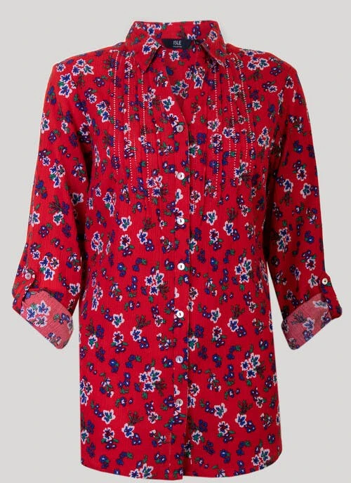 Poppy Printed Blouse 2 Poppy Printed Blouse - Image 2