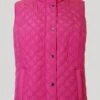 Pink Quilted Gilet