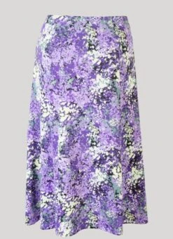 Yellow Print Skirt 27" -Outlet The Wardrobe Edit Store 38723pvs f502f22bac02b99