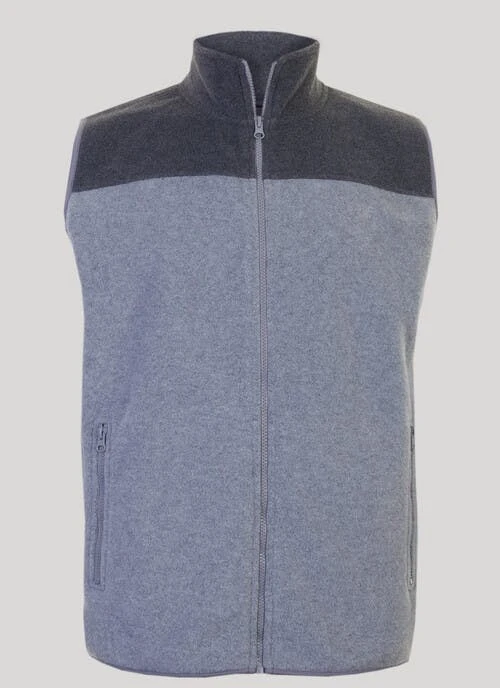 Contrast Fleece Gilet 2 Contrast Fleece Gilet - Image 2