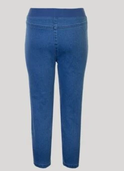 Denim Cropped Jegging -Outlet The Wardrobe Edit Store 38896pvs dd171ac92e89247