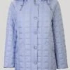 Blue Quilted Coat