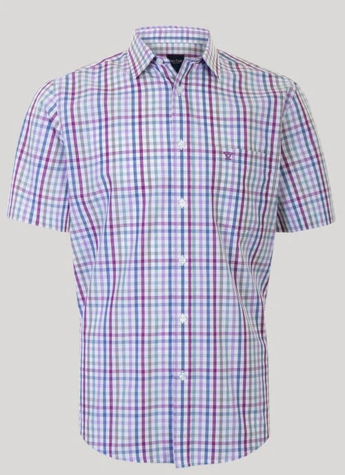 Short Sleeve Check Shirt 2 Short Sleeve Check Shirt - Image 2