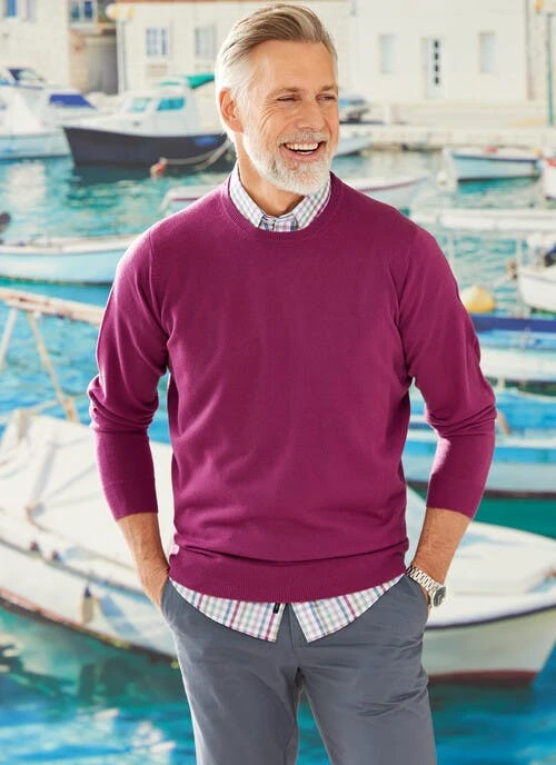 Crew Neck Knit Jumper 1 Crew Neck Knit Jumper